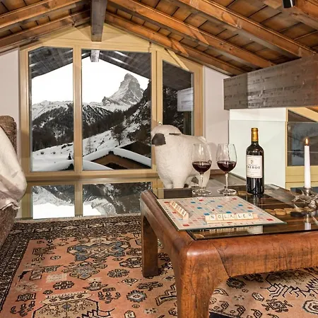 And Penthouse Zen, Two Properties, 100m From Lift And Piste Chalet Zermatt