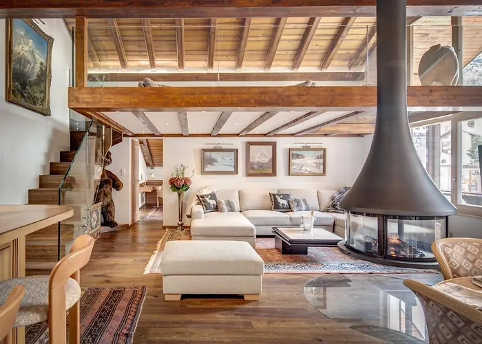 And Penthouse Zen, Two Properties, 100m From Lift And Piste Σαλέ *