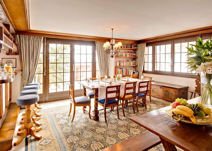 Chalet And Penthouse Zen, Two Properties, 100m From Lift And Piste